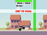 Wheelie骑自行车的人