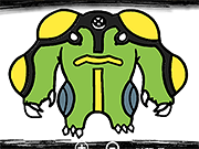 轻松的孩子着色ben 10