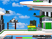 未来太空悬停出租车