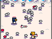 企鹅下雪