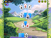 国王和皇后纸牌Tripeaks