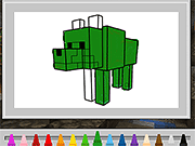 Minecraft着色书