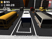 公共汽车停车3D