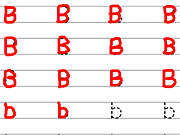 字母为孩子写作