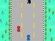 带有汽车的道路
