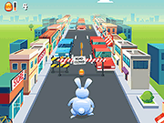 巨型兔子奔跑