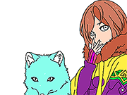动漫漫画着色书