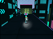 Cyber​​punk忍者跑步者