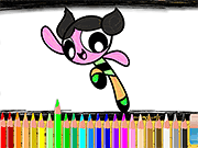 Powerpuff Girlsz着色书