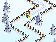 槽滑雪