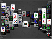 黑色和白色mahjong 3