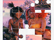 Croods拼图html5