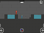 红色和蓝色:Stickman Huggy 2