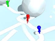 雪竞赛3D:有趣的赛车