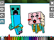 Minecraft有趣的着色书