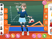 青少年上学的日子