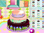 小女孩生日蛋糕