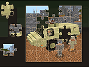 Blockcraft卡车拼图