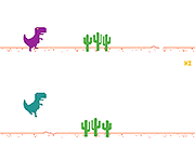 2个玩家Dino Run