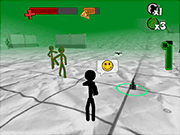 Stickman杀死僵尸3D