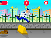 警察跑步者