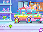 装饰：彩虹车